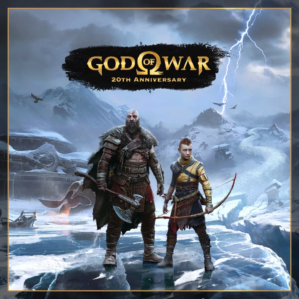 Capa de God of War Ragnarok para PlayStation